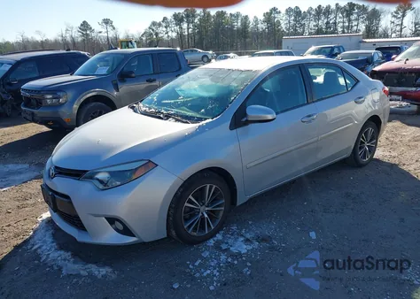 2016 Toyota Corolla Le Plus из США, поврежденный, VIN 2T1BURHE7GC582437